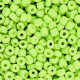 Seed beads 8/0 (3mm) Apple green